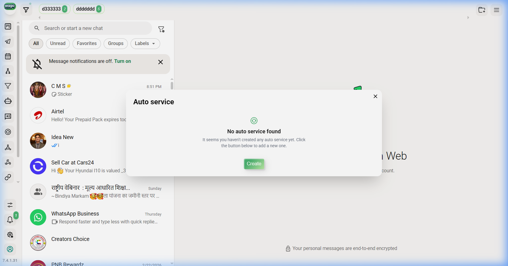 Chatbot Configuration